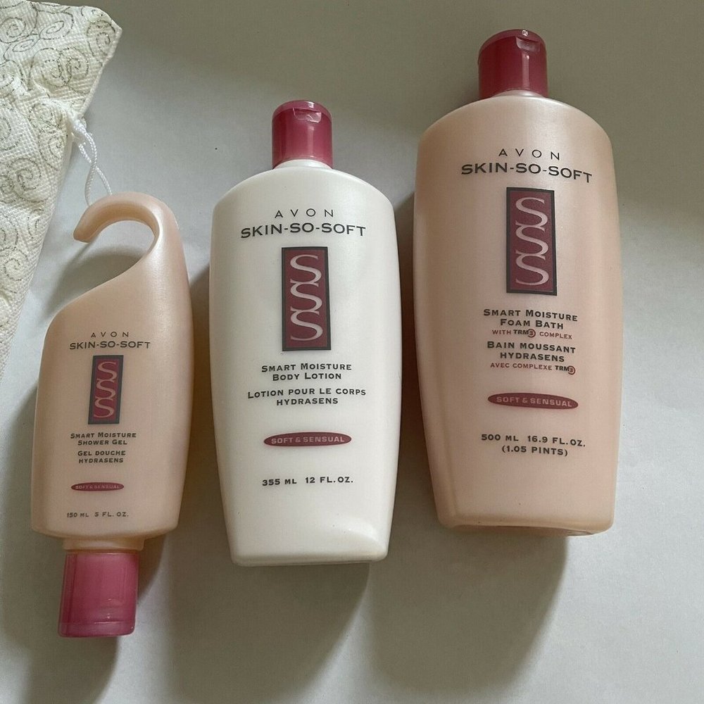 AVON Skin So Soft Smart Moisture Body Lotion Showe‎